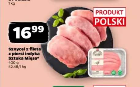 Sznycel z fileta z piersi indyka Sztuka Mięsa