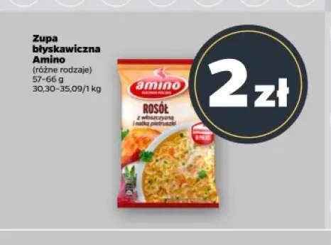 Zupa błyskawiczna Amino Rosół