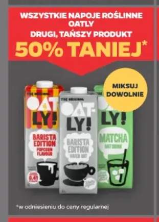 Napój owsiany Oatly Barista Edition Popcorn Flavour +2 warianty