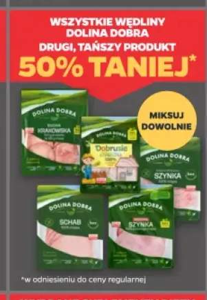 Kiełbasa sucha Krakowska Dolina Dobra +3 warianty