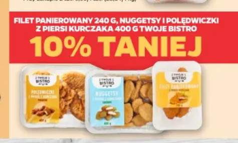 Polędwiczki z piersi z kurczaka pikantne Twoje Bistro +2 warianty