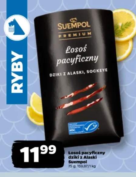 Łosoś pacyficzny dziki z Alaski Suempol