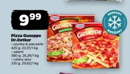 Pizza Guseppe Dr. Oetker szynka i pieczarki +2 warianty