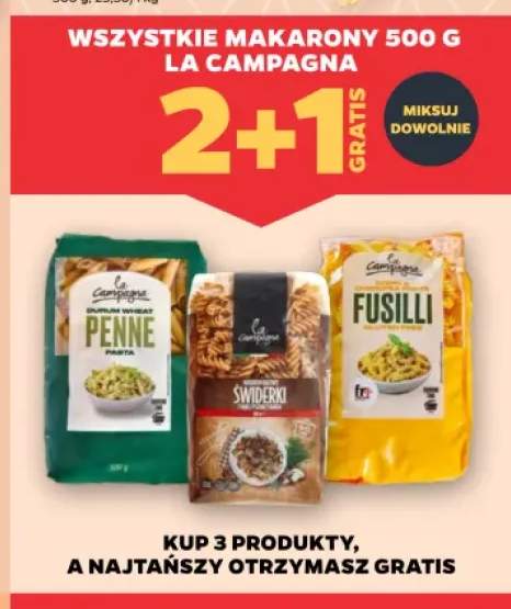 Makaron Penne La Campagna +2 warianty
