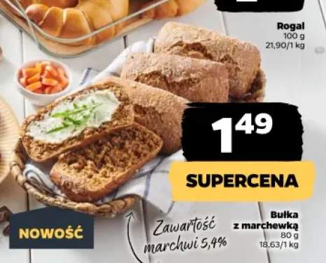Bułka z marchewką