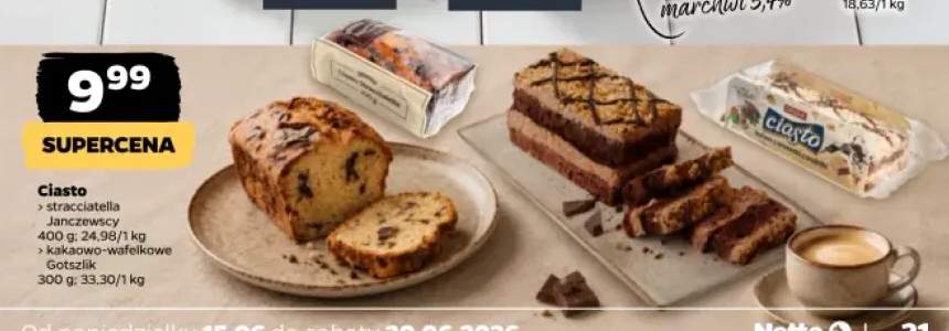 Ciasto stracciatella Janczewscy +1 wariant