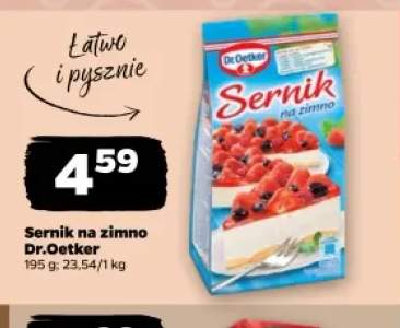 Sernik na zimno Dr. Oetker