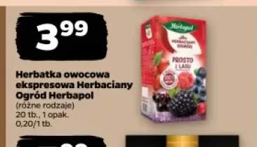Herbatka owocowa ekspresowa Herbaciany Ogród Herbapol