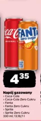 Napój gazowany Coca-Cola +5 wariantów