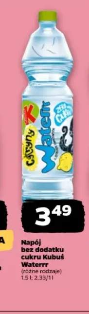 Napój bez dodatku cukru Kubuś Waterrr