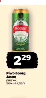 Piwo Boorg Jasne