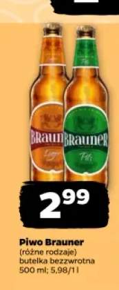 Piwo Brauner Lager +1 wariant