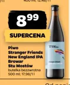 Piwo Stranger Friends New England IPA Browar Stu Mostów