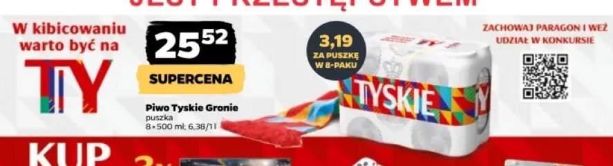 Piwo Tyskie Gronie 8-pak 500 ml