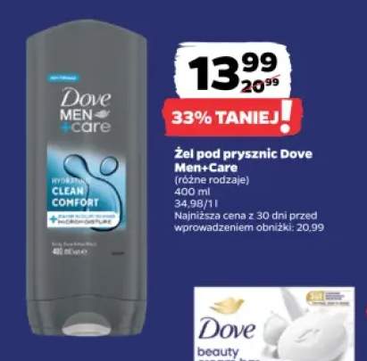 Żel pod prysznic Dove Men+Care