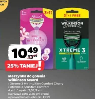Maszynka do golenia Wilkinson Sword Xtreme 3 Sensitive Comfort +1 wariant