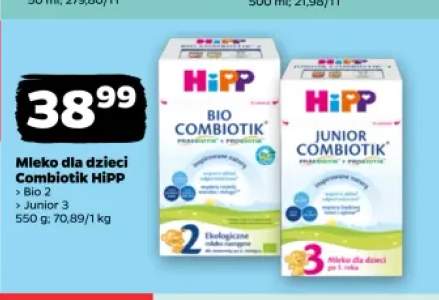 Mleko dla dzieci Combiotik HiPP Bio 2 +1 wariant