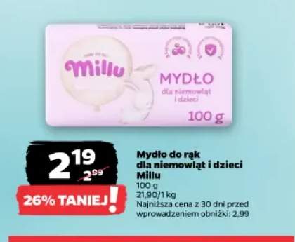 Mydło do rąk dla niemowląt i dzieci Millu