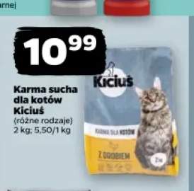 Karma sucha dla kotów Kiciuś