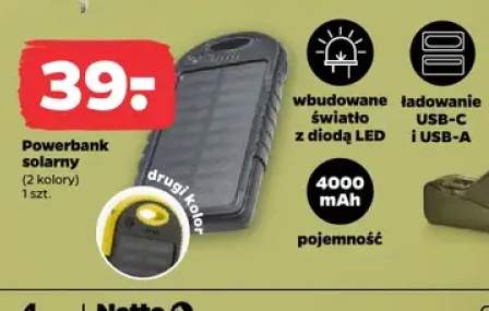 Powerbank solarny