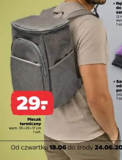 Plecak termiczny 35x25x17 cm
