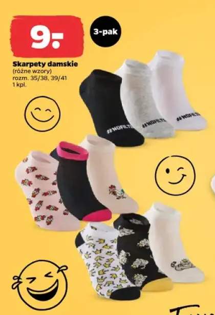 Skarpety damskie 3-pak