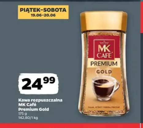 Kawa rozpuszczalna MK Café Premium Gold