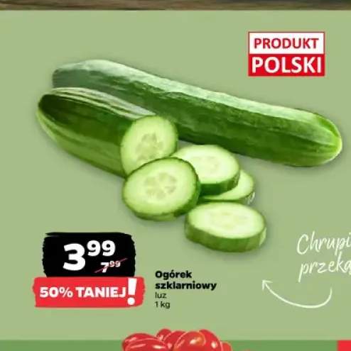 Ogórek szklarniowy polski