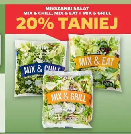 Mieszanka sałat Zieleniak Mix & Eat +2 warianty