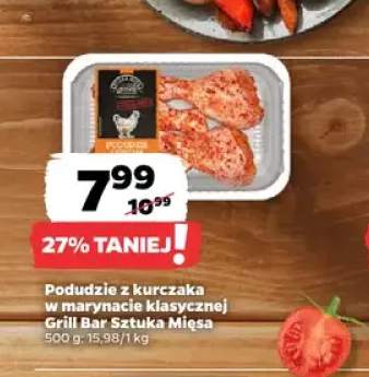 Podudzie z kurczaka w marynacie klasycznej Grill Bar Sztuka Mięsa