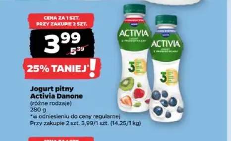 Jogurt pitny Activia Danone