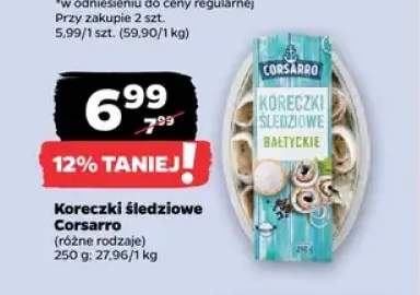 Koreczki śledziowe Corsarro