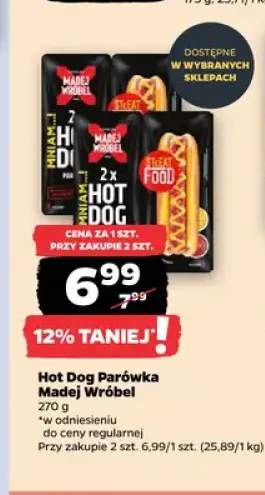 Hot Dog Parówka Madej Wróbel