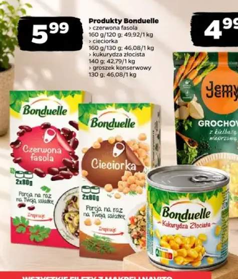 Czerwona fasola Bonduelle 2-pak +3 warianty
