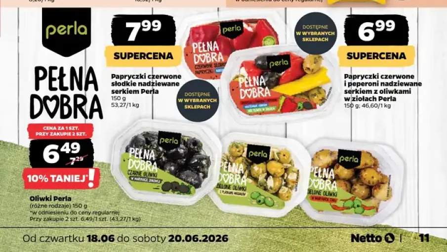 Oliwki czarne Perla +2 warianty
