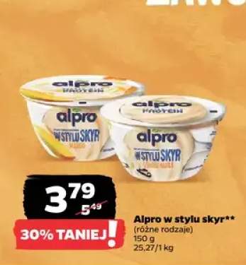Jogurt Alpro w stylu skyr Mango +1 wariant