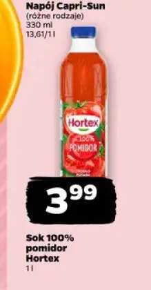 Sok 100% pomidor Hortex