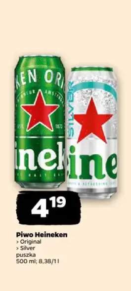 Piwo Heineken Original +1 wariant