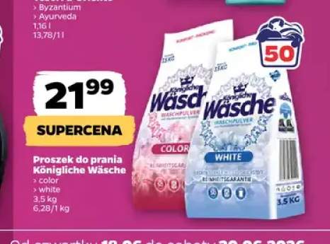 Proszek do prania White Königliche Wäsche +1 wariant