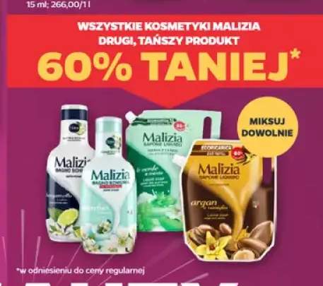 Płyn do kąpieli Malizia Bergamotto +3 warianty