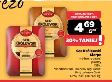Ser Królewski Sierpc plastry