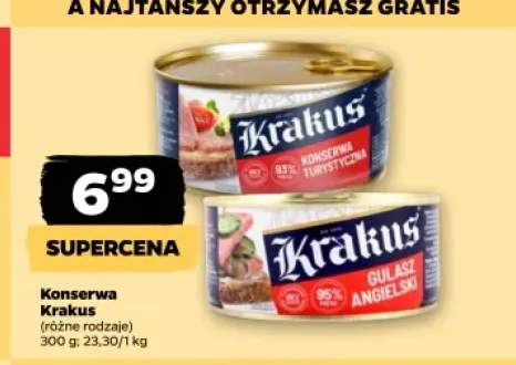 Konserwa turystyczna Krakus +1 wariant