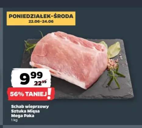 Schab wieprzowy Sztuka Mięsa Mega Paka