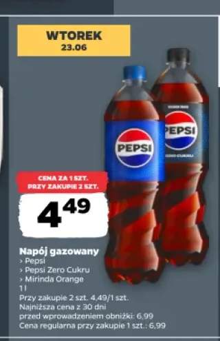 Napój gazowany Pepsi +2 warianty