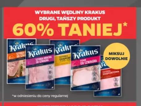 Wędliny Krakus +5 wariantów