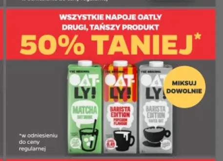 Napoje Oatly +3 warianty