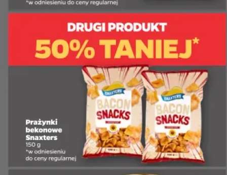 Prażynki bekonowe Snaxters