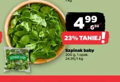 Szpinak baby