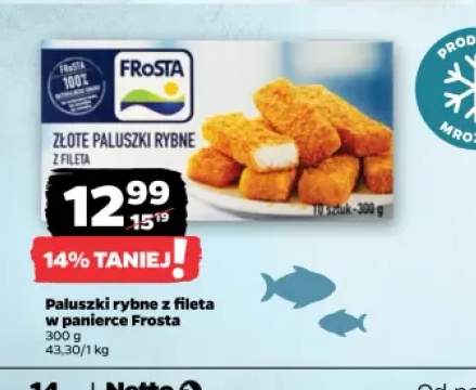 Paluszki rybne z fileta w panierce Frosta