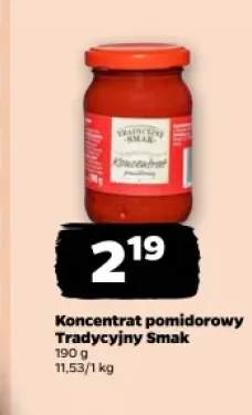 Koncentrat pomidorowy Tradycyjny Smak